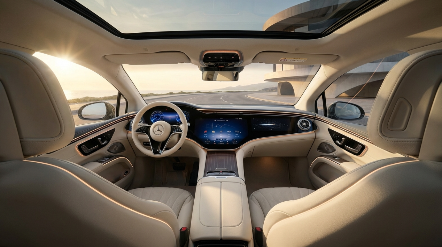 Luxury Electric Vehicles With Premium Interior Tech Features